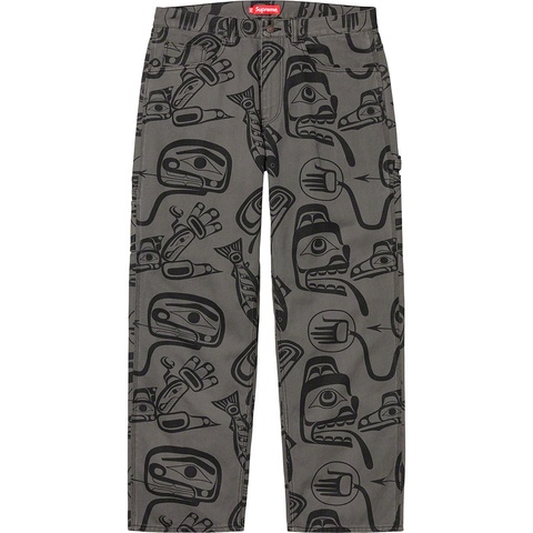 Supreme Painter Pant - Grey Haida
