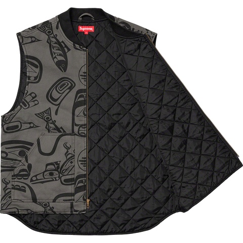 Supreme Haida Work Vest - Grey