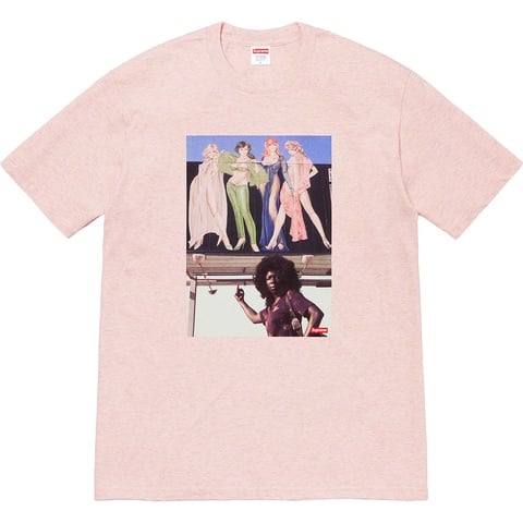 Supreme American Picture Tee - Heather Light Pink
