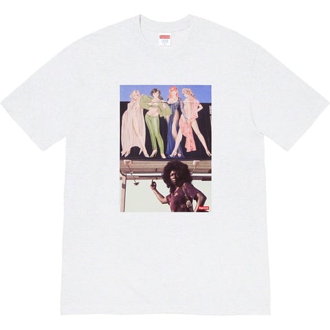 Supreme American Picture Tee - Ash Grey