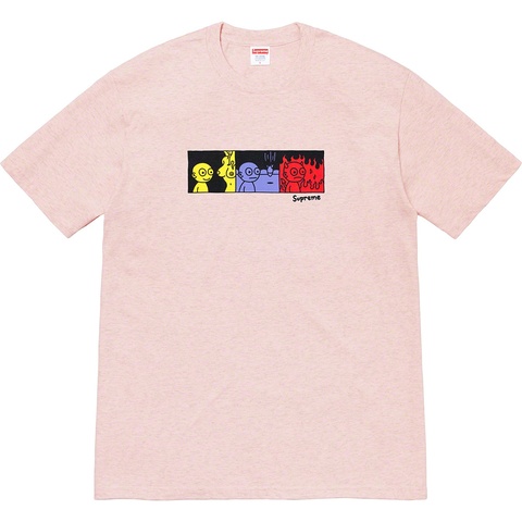 Supreme Life Tee - Heather Light Pink