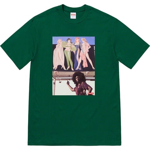 Supreme American Picture Tee - Dark Green