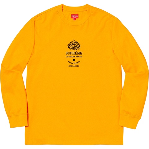 Supreme Marrakech L/S Top - Yellow