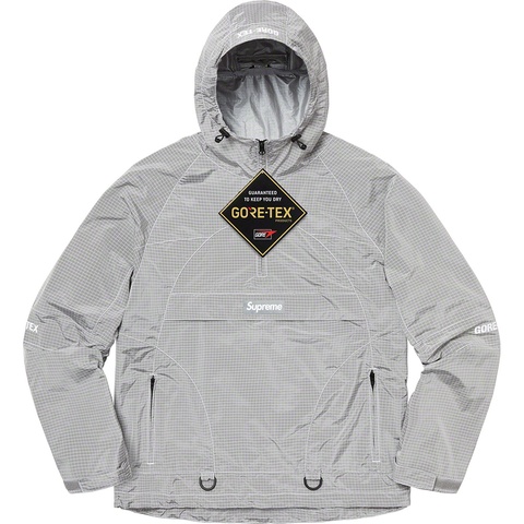 Supreme GORE-TEX Contrast Stitch Anorak - Silver