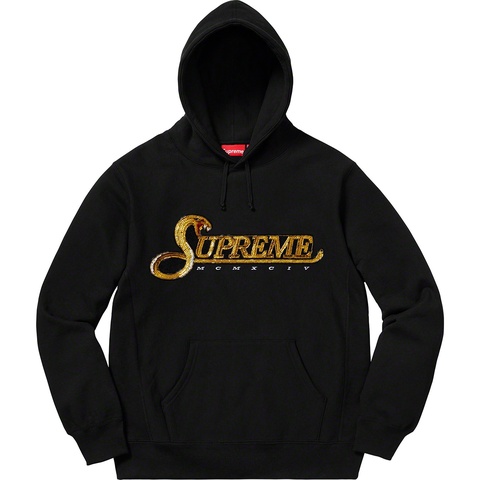 シュプリーム　sequin viper hooded sweatshirt Sequin Viper Hooded Sweatshirt - fall/winter 2019 - Supreme