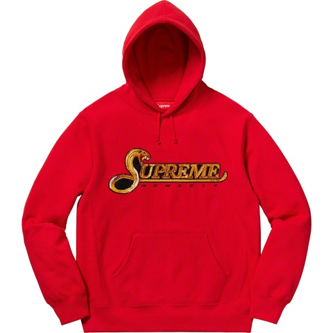 Sequin Viper Hooded Sweatshirt - fall/winter 2019 - Supreme