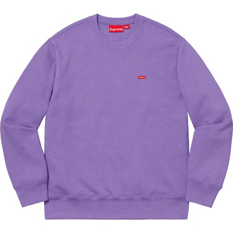 Supreme Small Box Crewneck - Light Violet