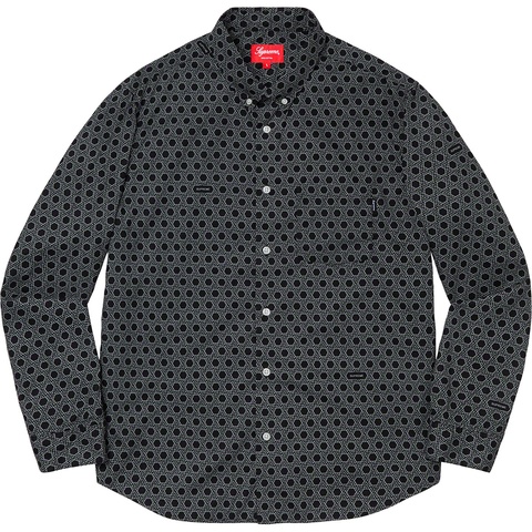 Supreme Monogram Shirt - Black