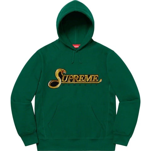 Sequin Viper Hooded Sweatshirt - fall/winter 2019 - Supreme
