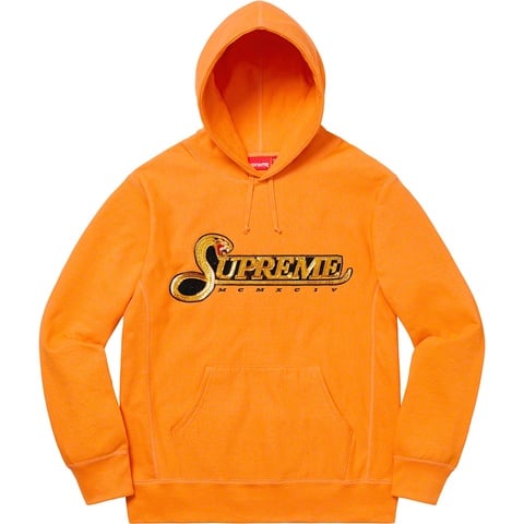 Sequin Viper Hooded Sweatshirt - fall/winter 2019 - Supreme