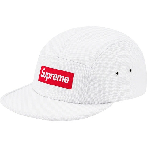 Supreme Ballistic Nylon Camp Cap - White