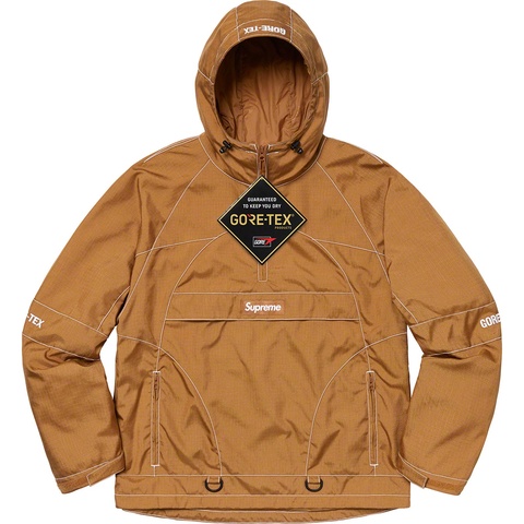 Supreme GORE-TEX Contrast Stitch Anorak - Copper