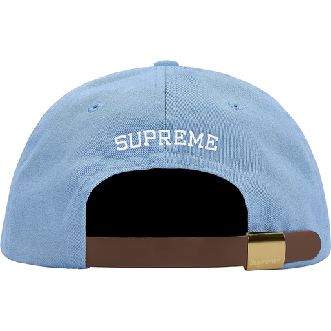 Supreme Chino Twill Gel S Logo 6-Panel - Slate
