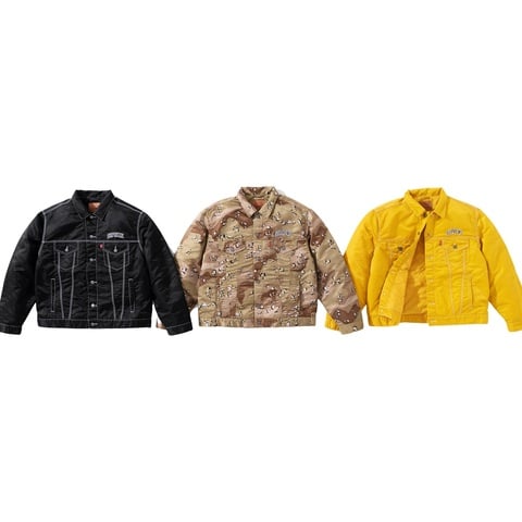 Supreme®/Levi's® Nylon Trucker Jacket - Supreme