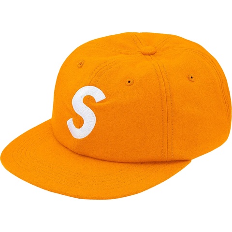 Supreme Wool S Logo 6-Panel - Orange