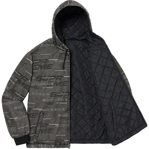Reversible Dimensions Logo Denim Work Jacket - Supreme