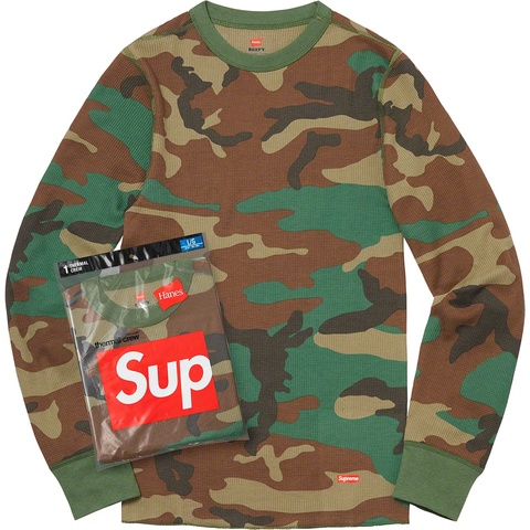 Supreme®/Hanes® Thermal Crew (1 Pack) - Supreme