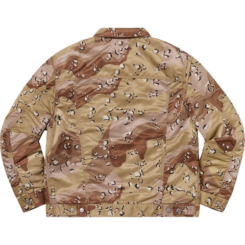 Supreme Supreme®/Levi's® Nylon Trucker Jacket - Chocolate Chip Camo