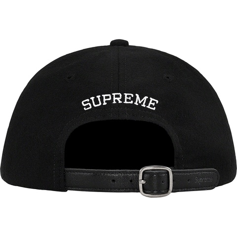 Supreme Wool S Logo 6-Panel - Black