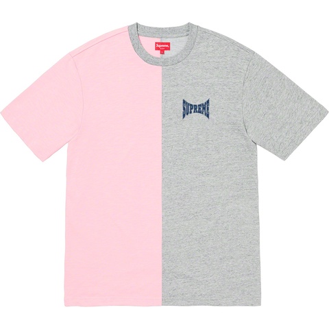 Supreme Split S/S Top - Heather Grey