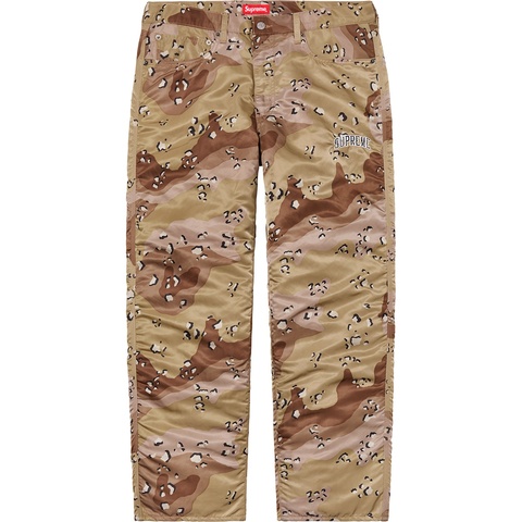 Supreme Supreme®/Levi's® Nylon Pant - Chocolate Chip Camo