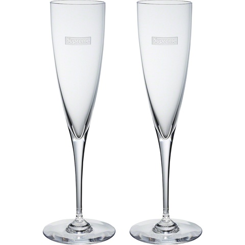 Supreme Supreme®/Baccarat Dom Pérignon Flute Set - Clear