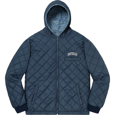 Reversible Dimensions Logo Denim Work Jacket - Supreme