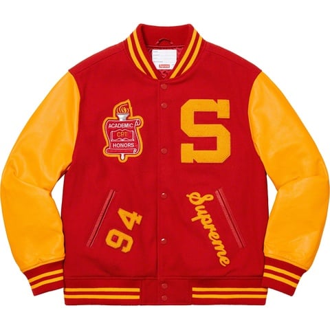Team Varsity Jacket - fall/winter 2019 - Supreme