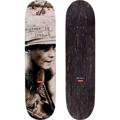 Supreme Supreme is Love Skateboard - Stone - 8" x 31.875" 