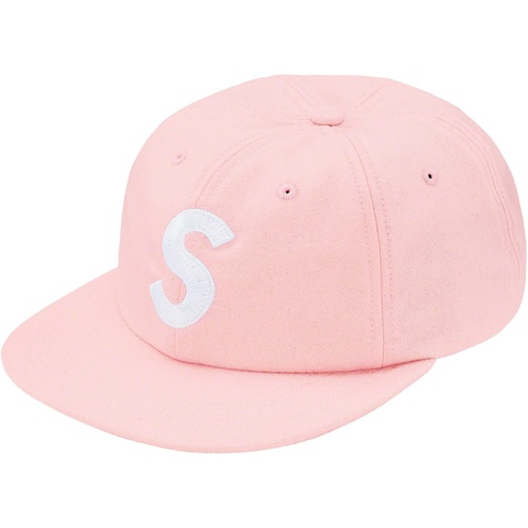 Supreme Wool S Logo 6-Panel - Pink