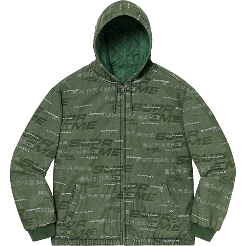 Reversible Dimensions Logo Denim Work Jacket - Supreme