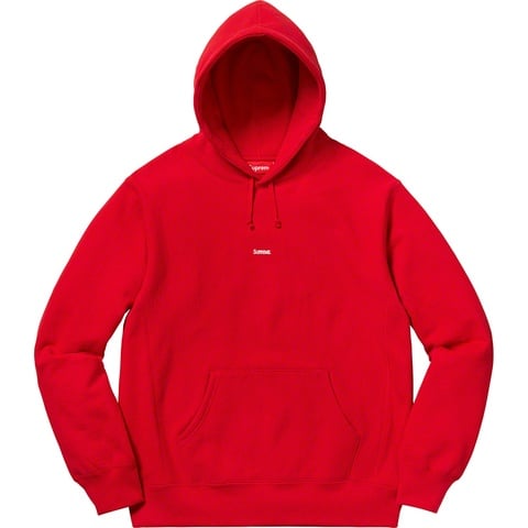 Micro Logo Hooded Sweatshirt - fall/winter 2019 - Supreme Micro Logo Hooded Sweatshirt - fall/winter 2019 - Supreme