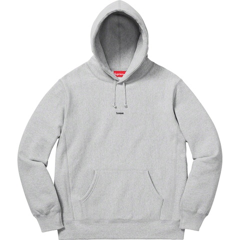 Micro Logo Hooded Sweatshirt - fall/winter 2019 - Supreme