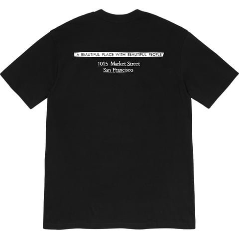 Supreme SF Box Logo Tee - BlackSfBoxLogo