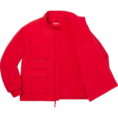Supreme Upland Fleece Jacket - Red