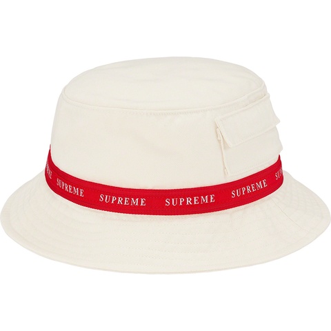 Supreme Jacquard Logo Taping Crusher - Stone