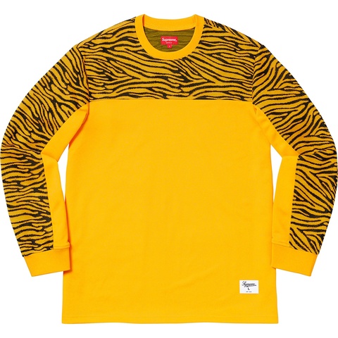 Supreme Zebra L/S Top - Yellow