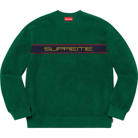 Supreme Polartec® Crewneck - Dark Green