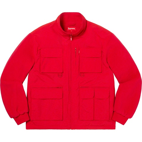 Supreme Upland Fleece Jacket - Red