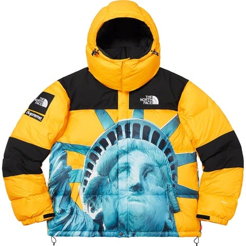 Supreme Supreme®/The North Face® Statue of Liberty Baltoro Jacket - Yellow