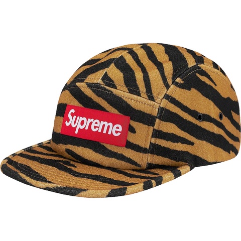 Supreme Wool Camp Cap - Tiger Stripe