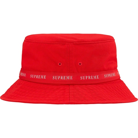 Supreme Jacquard Logo Taping Crusher - Red