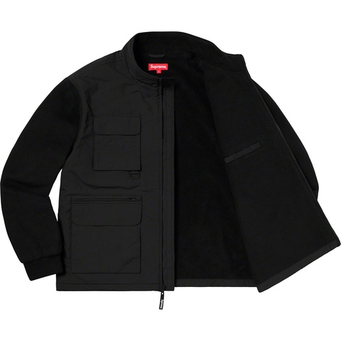 Supreme Upland Fleece Jacket - Black