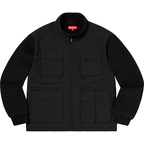 Supreme Upland Fleece Jacket - Black