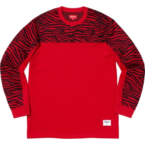Zebra L/S Top - fall/winter 2019 - Supreme