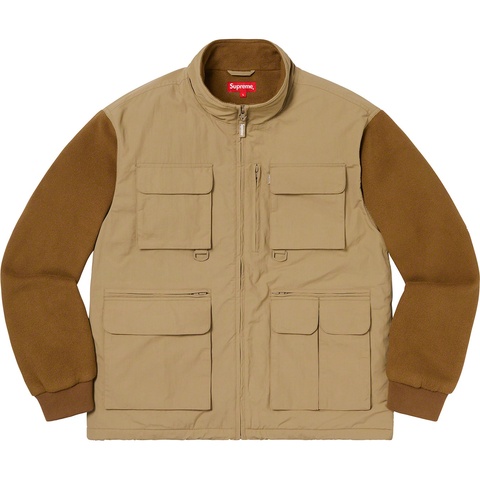 Supreme Upland Fleece Jacket - Light Brown
