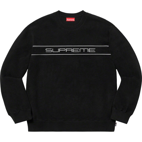 Supreme Polartec® Crewneck - Black