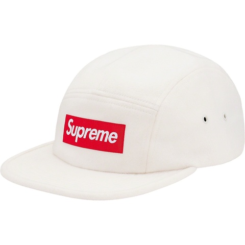 Supreme Wool Camp Cap - White