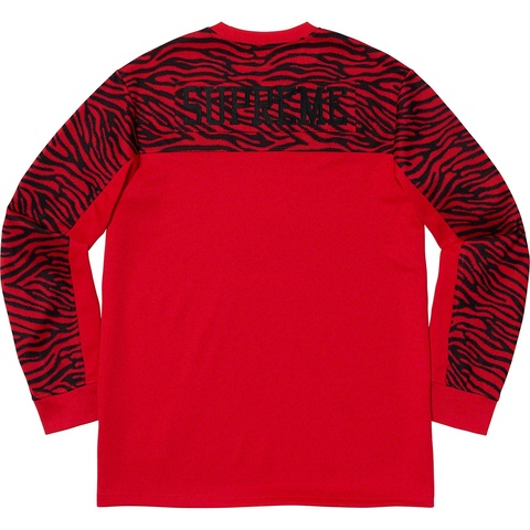 Supreme Zebra L/S Top - Red