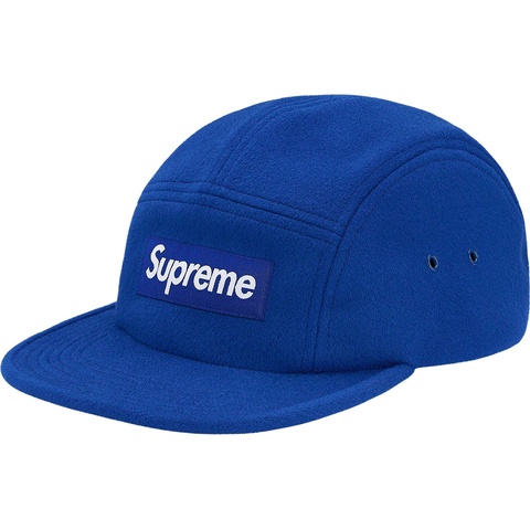 Supreme Wool Camp Cap - Royal